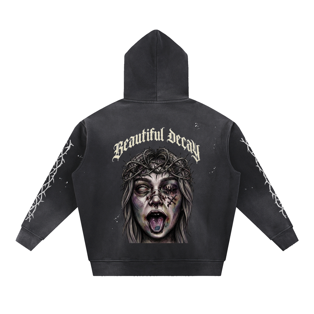 Vintage Hoodie ( Kiss of Death )