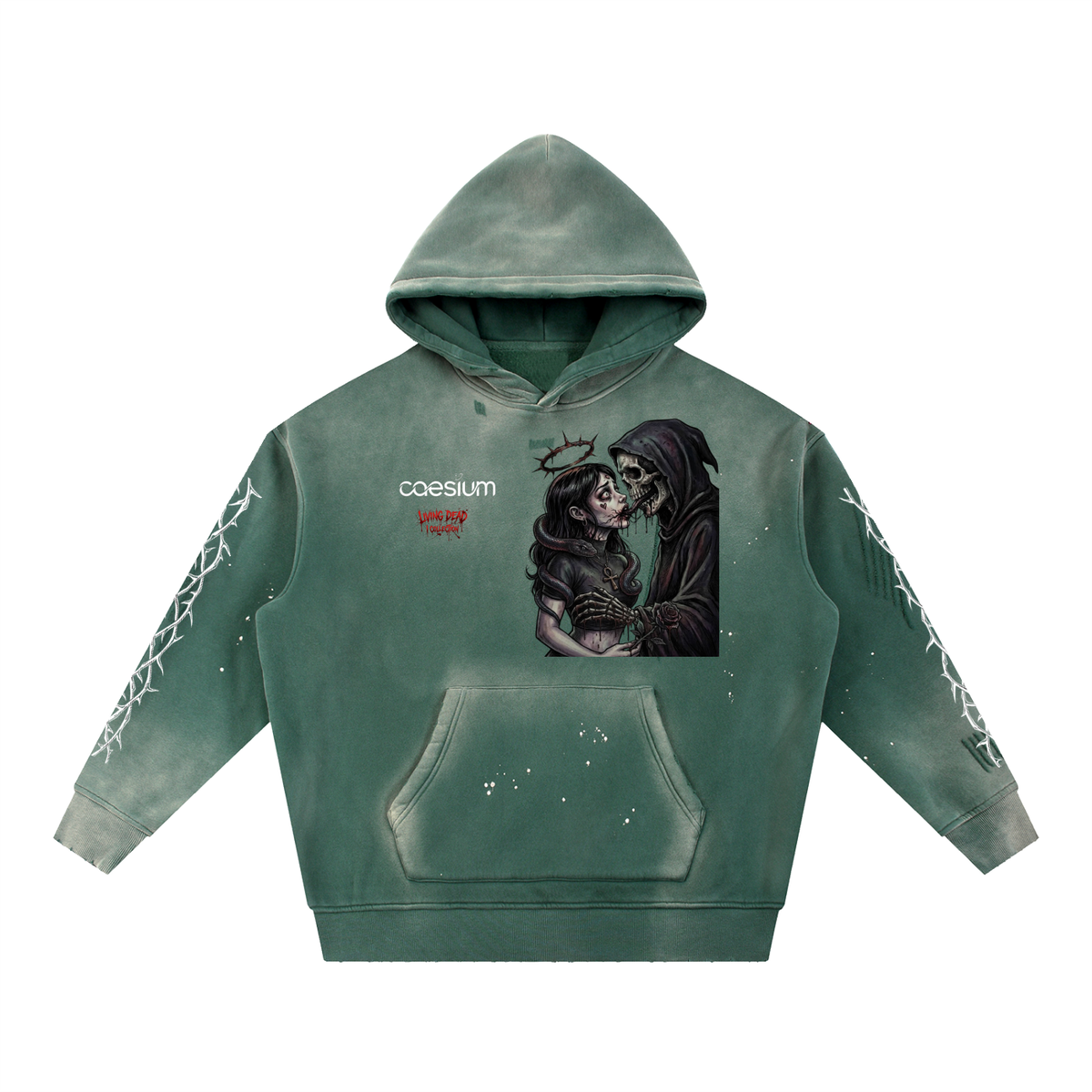 Vintage Hoodie ( Kiss of Death )