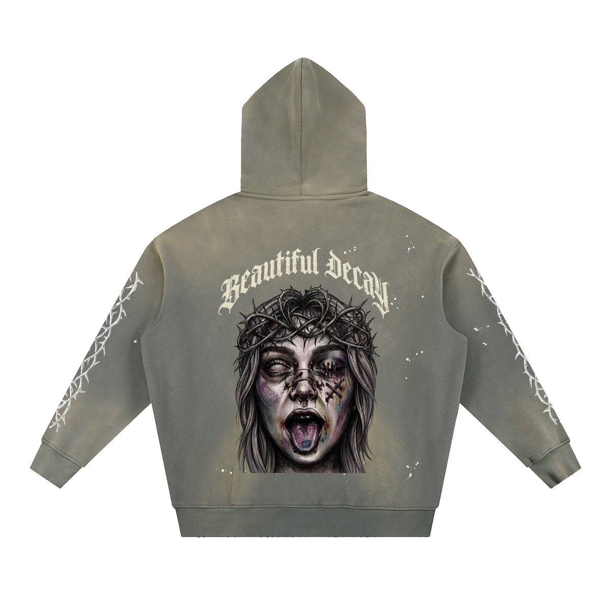 Vintage Hoodie ( Kiss Of Death )