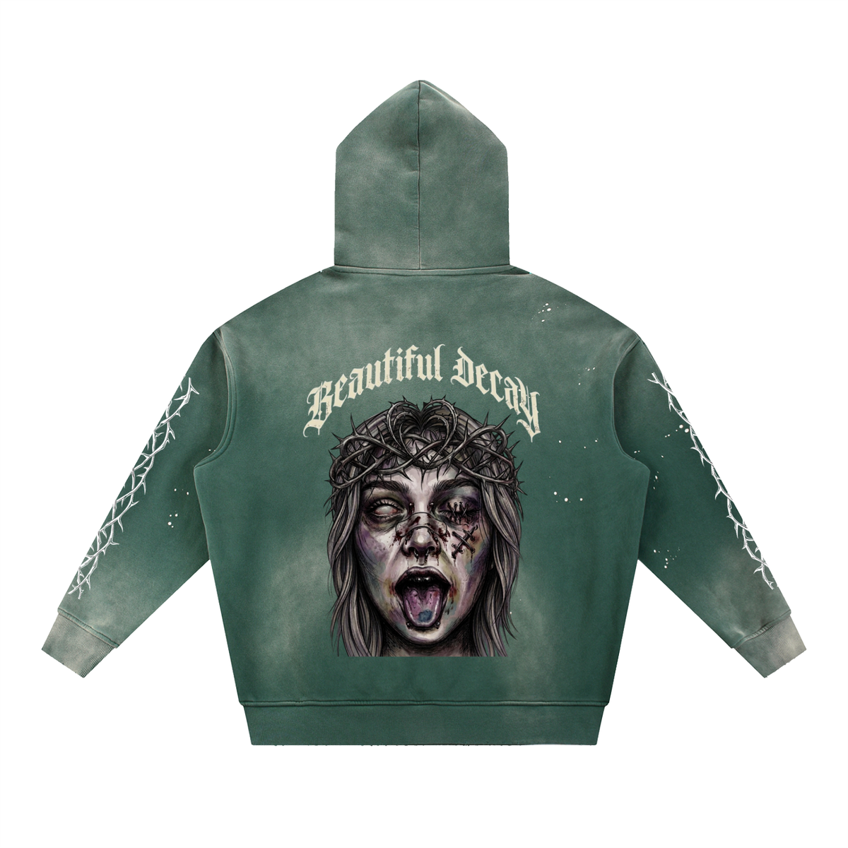 Vintage Hoodie ( Kiss Of Death )