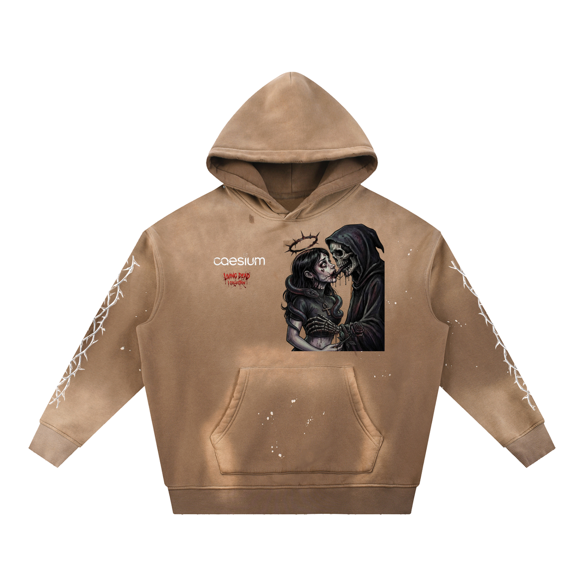 Vintage Hoodie ( Kiss of Death )